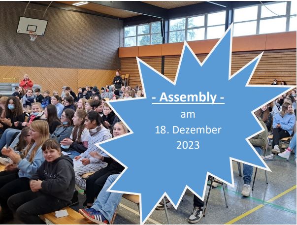 Assembly Poster für die Assembly am 18.12.23