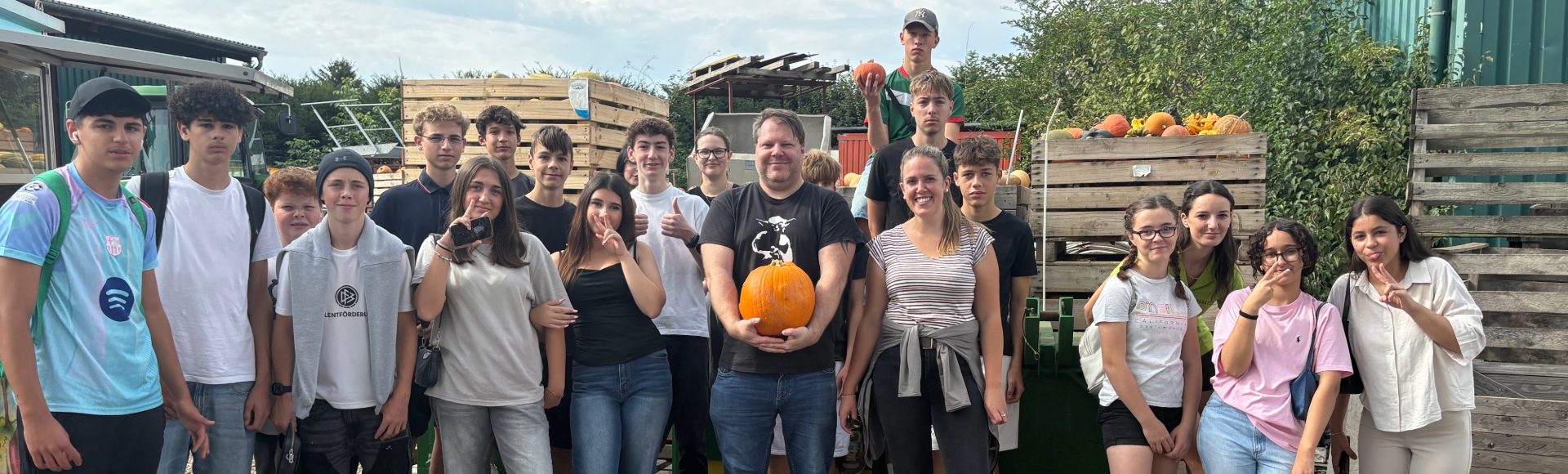 Die 9a auf dem Kürbisfest auf dem Roelenhof