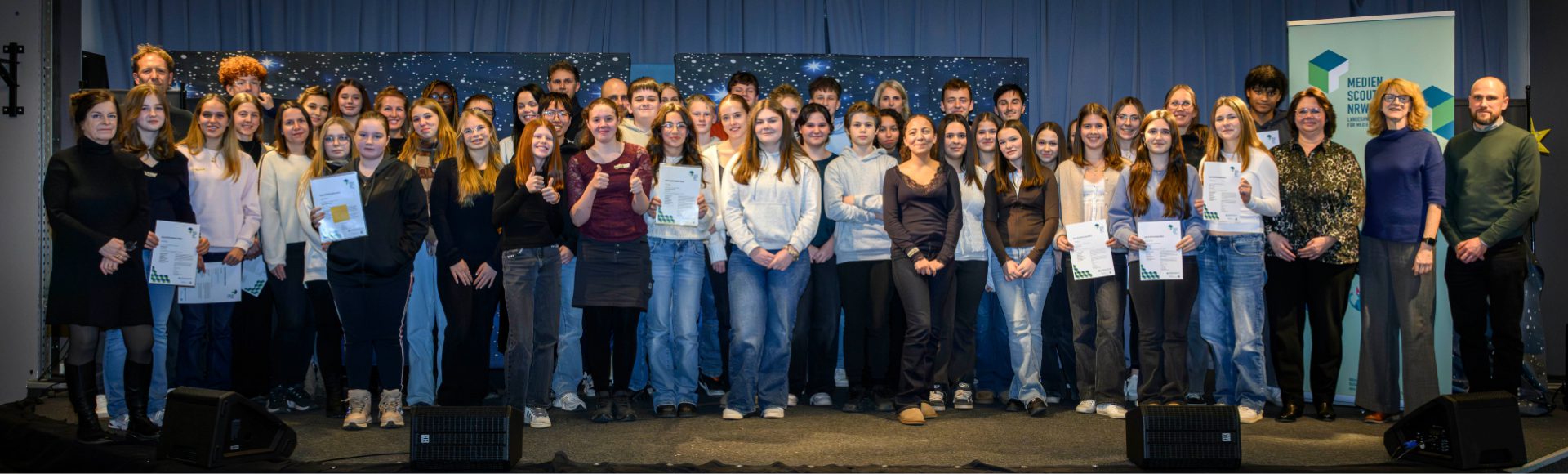 Erfolgreiche Abschlussveranstaltung der Medienscouts-Ausbildung 2025