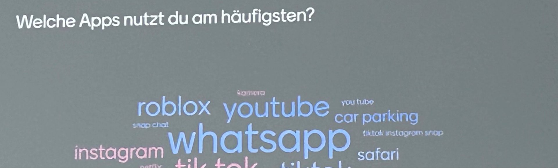 Medienerziehung im Jg. 6